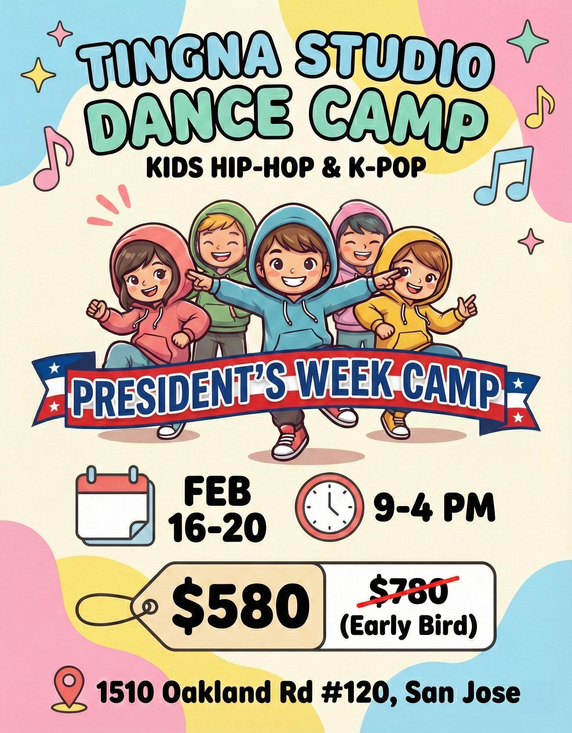 2026 President's Week Camp Poster
