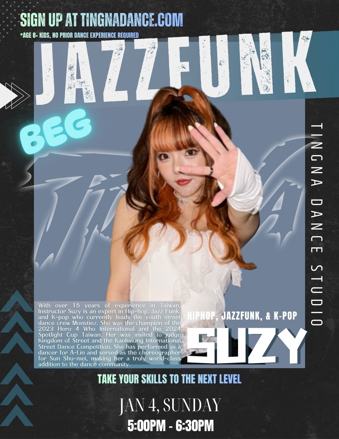Poster of Suzy's JazzFunk Master Class