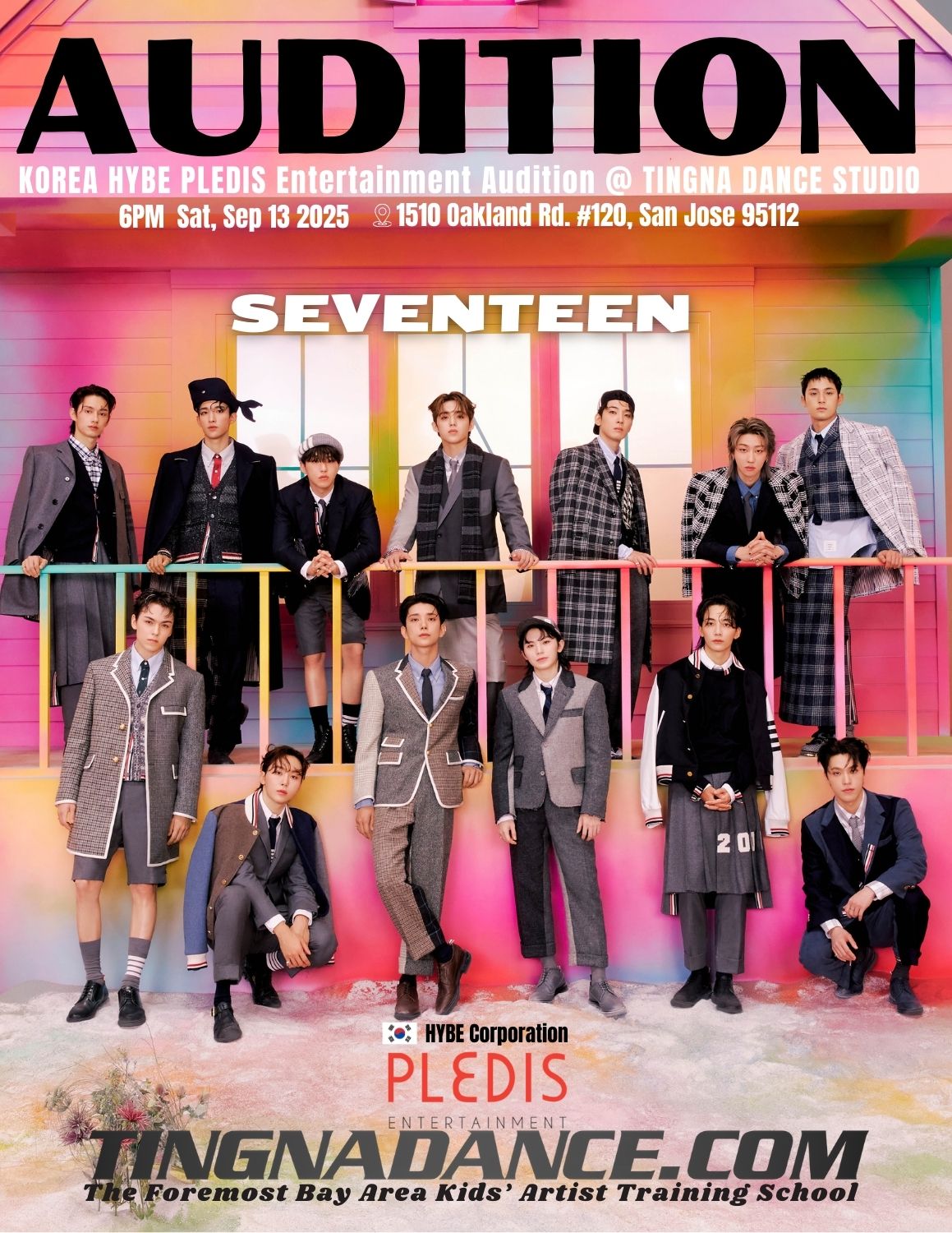 Pledis Audition Poster